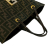 Fendi B Fendi Brown Canvas Fabric Zucca Tote Italy