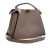 Fendi AB Fendi Brown Taupe Calf Leather Small Peekaboo Iconic Essentially Satchel Italy