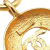 Chanel B Chanel Gold Gold Plated Metal CC Round Pendant Necklace France