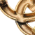 Chanel AB Chanel Gold Gold Plated Metal CC Brooch Italy