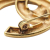 Chanel AB Chanel Gold Gold Plated Metal CC Brooch Italy