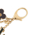 Louis Vuitton AB Louis Vuitton Gold Gold Plated Metal Fleur de Monogram Bag Charm Italy