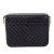 Chanel AB Chanel Black with Gold Calf Leather CC Chevron skin Rock The Corners Minaudiere Bag Italy