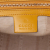 Gucci B Gucci Yellow Mustard Calf Leather Diamante Bright Satchel Italy