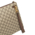 Gucci B Gucci Brown Beige Coated Canvas Fabric GG Supreme Web Butterfly Clutch Italy