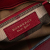 Burberry B Burberry Red Calf Leather Small Grained Buckle Tote Italy