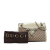 Gucci B Gucci Brown Beige Canvas Fabric Large GG Emily Shoulder Bag Italy
