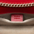 Gucci B Gucci Red Calf Leather Small Dollar skin Interlocking G Crossbody Italy