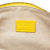 Loewe AB LOEWE Yellow Canvas Fabric Repeat Anagram Jacquard and Leather Oblong Pouch Spain