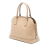 Prada B Prada Brown Light Beige Saffiano Leather Medium Lux Open Promenade Satchel Italy