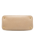 Prada B Prada Brown Light Beige Saffiano Leather Medium Lux Open Promenade Satchel Italy