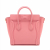 Celine Luggage Nano Drummed Calfskin Leather 2-Ways Tote Bag Pink