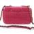 Chanel AB Chanel Pink Hot Pink Tweed Fabric Medium 19 Flap France