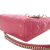 Christian Dior AB Dior Pink Lambskin Leather Leather Mini Lambskin Cannage Lady Dior France
