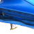 Christian Dior AB Dior Blue Calf Leather Perforated Oblique Embossed skin Saddle Bag Italy