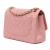 Chanel B Chanel Pink Caviar Leather Leather Jumbo Classic Iridescent Caviar Double Flap France