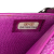 Chanel B Chanel Purple Magenta Lambskin Leather Leather Lambskin Coco Boy Wallet On Chain Italy