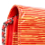 Chanel B Chanel Orange with Red Patent Leather Leather Patent Striped Wallet On Chain Spain