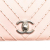 Chanel B Chanel Pink Light Pink Calf Leather Chevron skin Studded Full Flap Italy