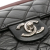 Chanel B Chanel Black Calf Leather Jumbo Quilted Aged skin Portobello Flap Italy