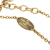 Louis Vuitton B Louis Vuitton Gold Gold Plated Metal Essential V Necklace Italy