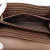 Gucci B Gucci Brown Coated Canvas Fabric GG Supreme Web Ophidia Continental Wallet Italy