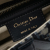 Christian Dior B Dior Blue Canvas Fabric Oblique Saddle Bag Italy