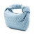 Bottega Veneta B Bottega Veneta Blue Light Blue Nappa Leather Leather Mini Nappa Intrecciato Jodie Italy