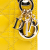 Christian Dior AB Dior Yellow Lambskin Leather Leather Micro Lambskin Cannage Lady Dior Italy
