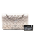 Chanel AB Chanel Gold Lambskin Leather Leather Medium Classic Metallic Lambskin Double Flap France