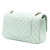Chanel AB Chanel Green Mint Lambskin Leather Leather Medium Classic Iridescent Lambskin Double Flap France