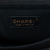 Chanel B Chanel Black Nylon Fabric Limited Edition Medium Classic Quilted Floral Single Flap France
