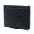 Chanel B Chanel Black Caviar Leather Leather Medium Quilted Caviar Boy O Case Clutch Italy