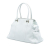 Fendi B Fendi White Calf Leather FF Tote Italy