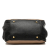 Miu Miu B Miu Miu Brown Beige with Black Goatskin Leather Bicolor Madras Satchel Italy
