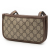Gucci AB Gucci Brown Coated Canvas Fabric GG Supreme Web Ophidia Crossbody Italy