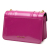 Bvlgari B Bvlgari Pink Hot Pink Patent Leather Leather Patent Serpenti Forever Crossbody Italy