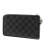 Louis Vuitton B Louis Vuitton Black Damier Canvas Fabric Damier Graphite Dragonne Zippy Long Wallet Spain