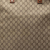 Gucci B Gucci Brown Beige Coated Canvas Fabric GG Supreme Web Tote Italy