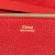 Chloé B Chloé Red Calf Leather Small Drew Crossbody Italy