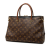 Louis Vuitton B Louis Vuitton Brown Monogram Canvas Fabric Monogram Pallas MM Spain