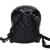 Chanel AB Chanel Black Nylon Fabric and Tweed Coco Neige Backpack Italy