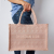 Christian Dior Book Tote Medium Embroidery Canvas Bag Pink