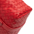 Bottega Veneta AB Bottega Veneta Red Nappa Leather Leather Nappa Intrecciato Flap Satchel Italy