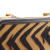 Fendi AB Fendi Brown Canvas Fabric Mini Embroidered Zebra Print Sunshine Shopper Tote Italy