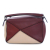 Loewe B LOEWE Red Bordeaux Calf Leather Mini Bicolor skin Puzzle Satchel Spain
