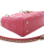 Christian Dior AB Dior Pink Lambskin Leather Leather Mini Lambskin Cannage Lady Dior France