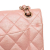 Chanel B Chanel Pink Caviar Leather Leather Jumbo Classic Iridescent Caviar Double Flap France