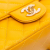 Chanel B Chanel Yellow Mustard Lambskin Leather Leather Mini Rectangular Classic Lambskin Single Flap Italy