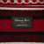 Christian Dior AB Dior Red with White Canvas Fabric DiorAmour Medium Embroidered Dots Lady D Lite Italy